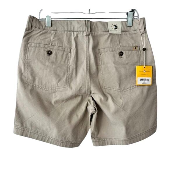 Duck Head Stone Canvas Field Shorts Men’s 34 NWT Classic Fit - Picture 3 of 10